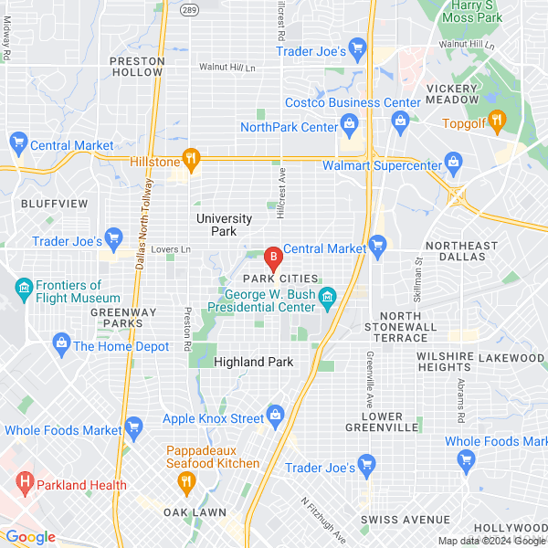 Towing In University Park Dallas Tx location map: 6621 Snider Plaza, Dallas, TX